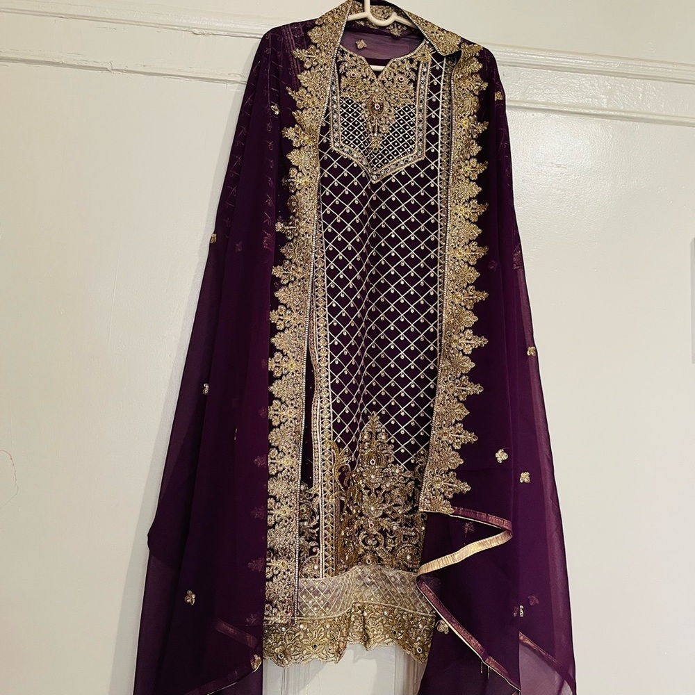 #11 Pakistani Georgette Gorgeous party Salwar Kameez